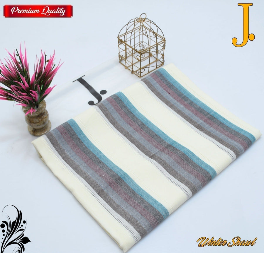 J. Tarkashi Wool Shawl - Design 1