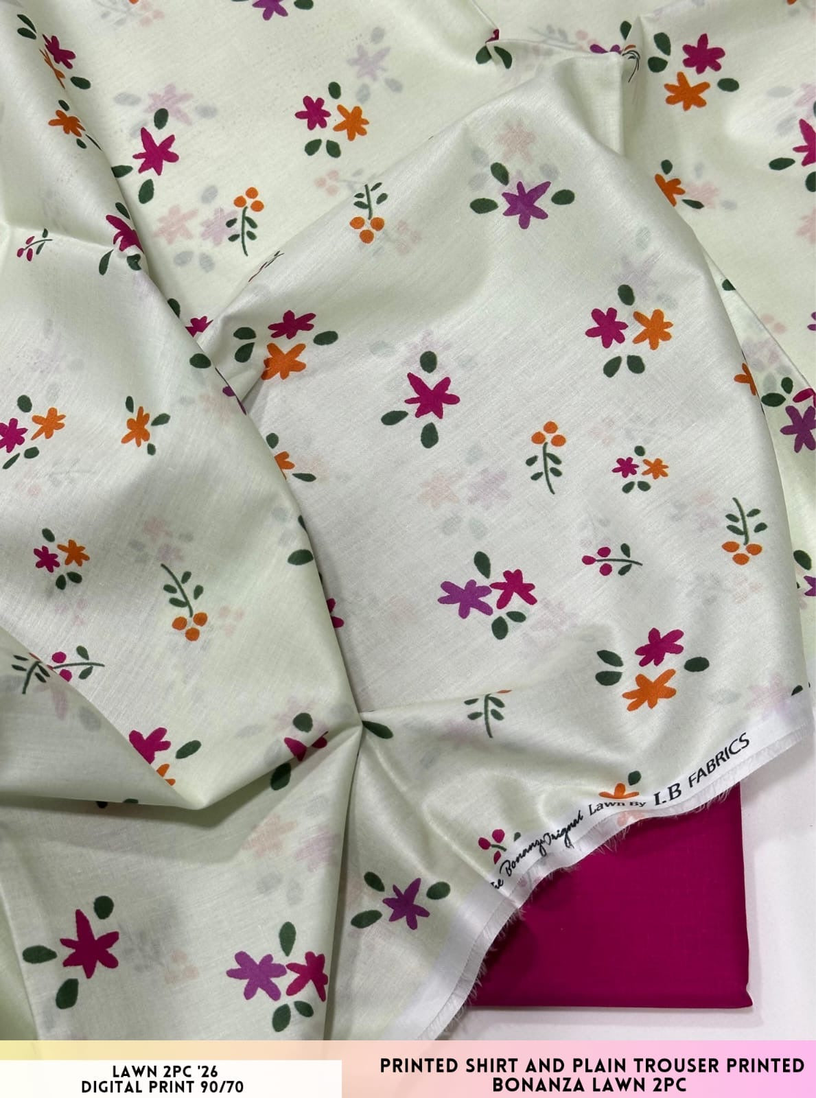Bonanza Satrangi Lawn 2pc