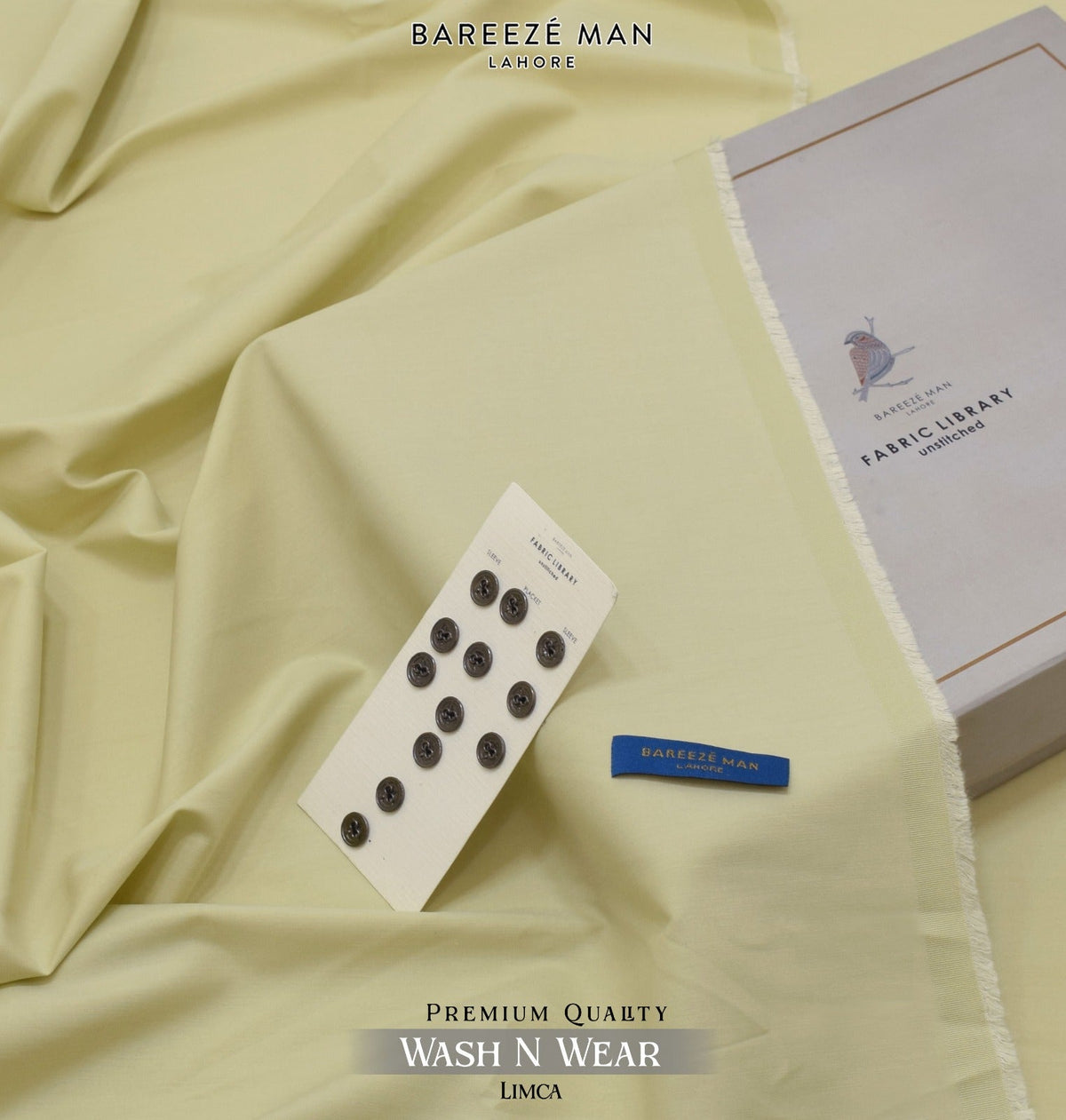 Bareeze Premium Toyobo Wash & Wear – Limca unstitched men's suit fabric