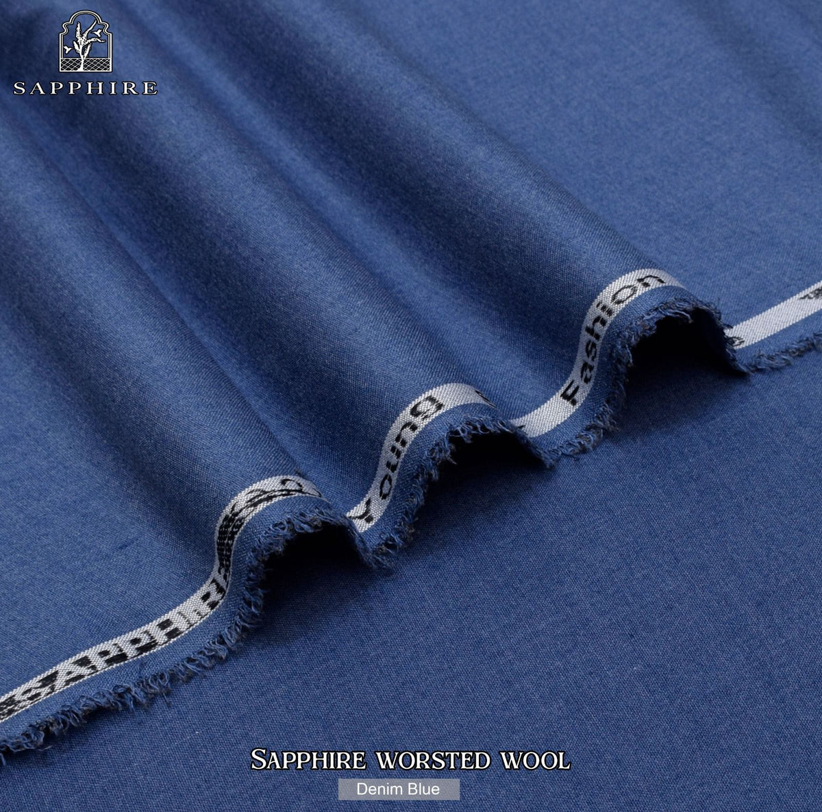 SAPPHIRE WASH N WEAR (4 SEASON) – Denim Blue