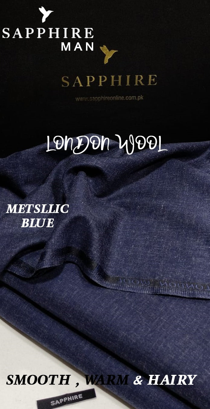 SAPPHIRE MAN London Wool (Winter), men's unstitched winter fabric (view 3)