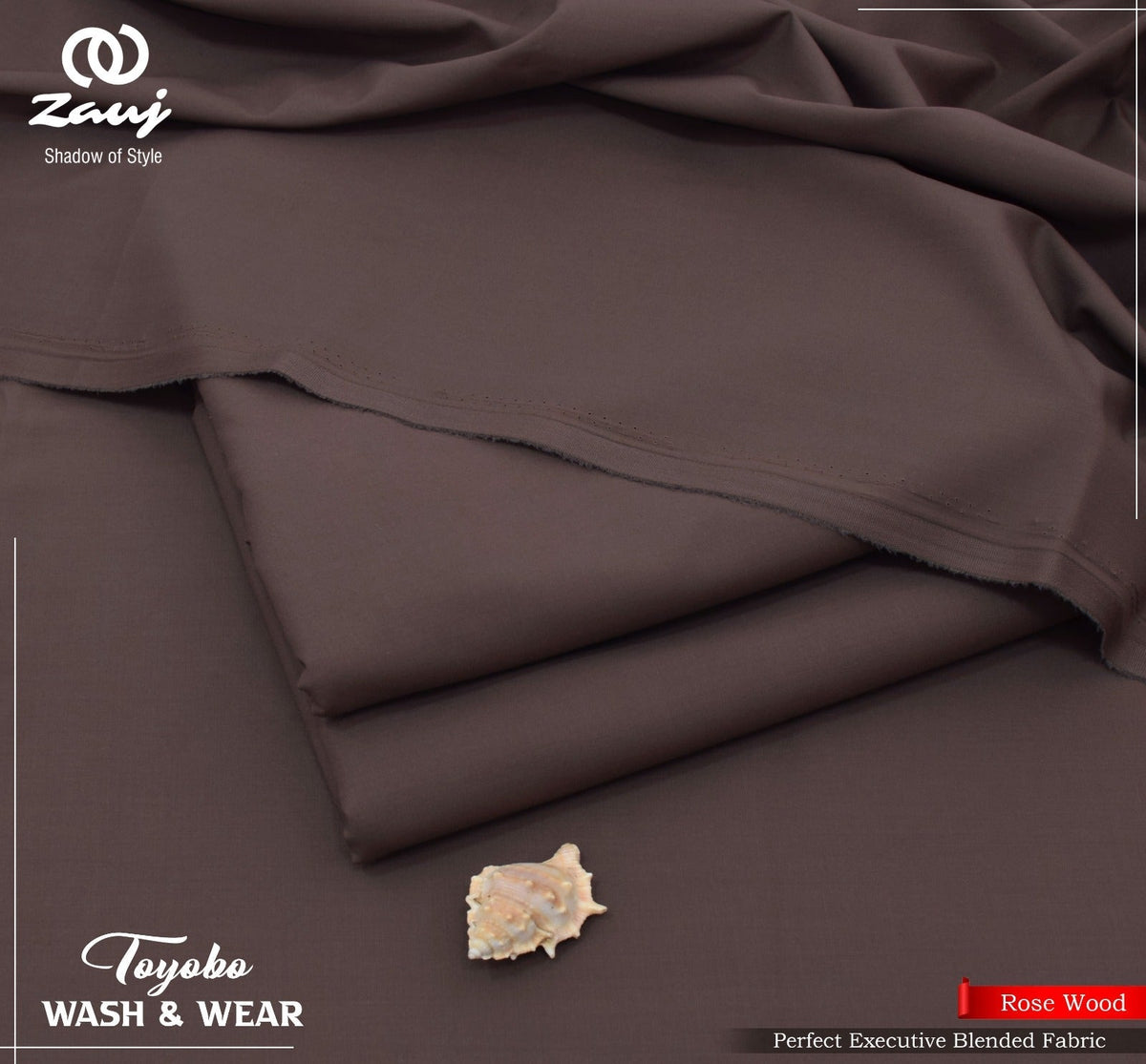TOYOBO WASH & WEAR – Rose Wood