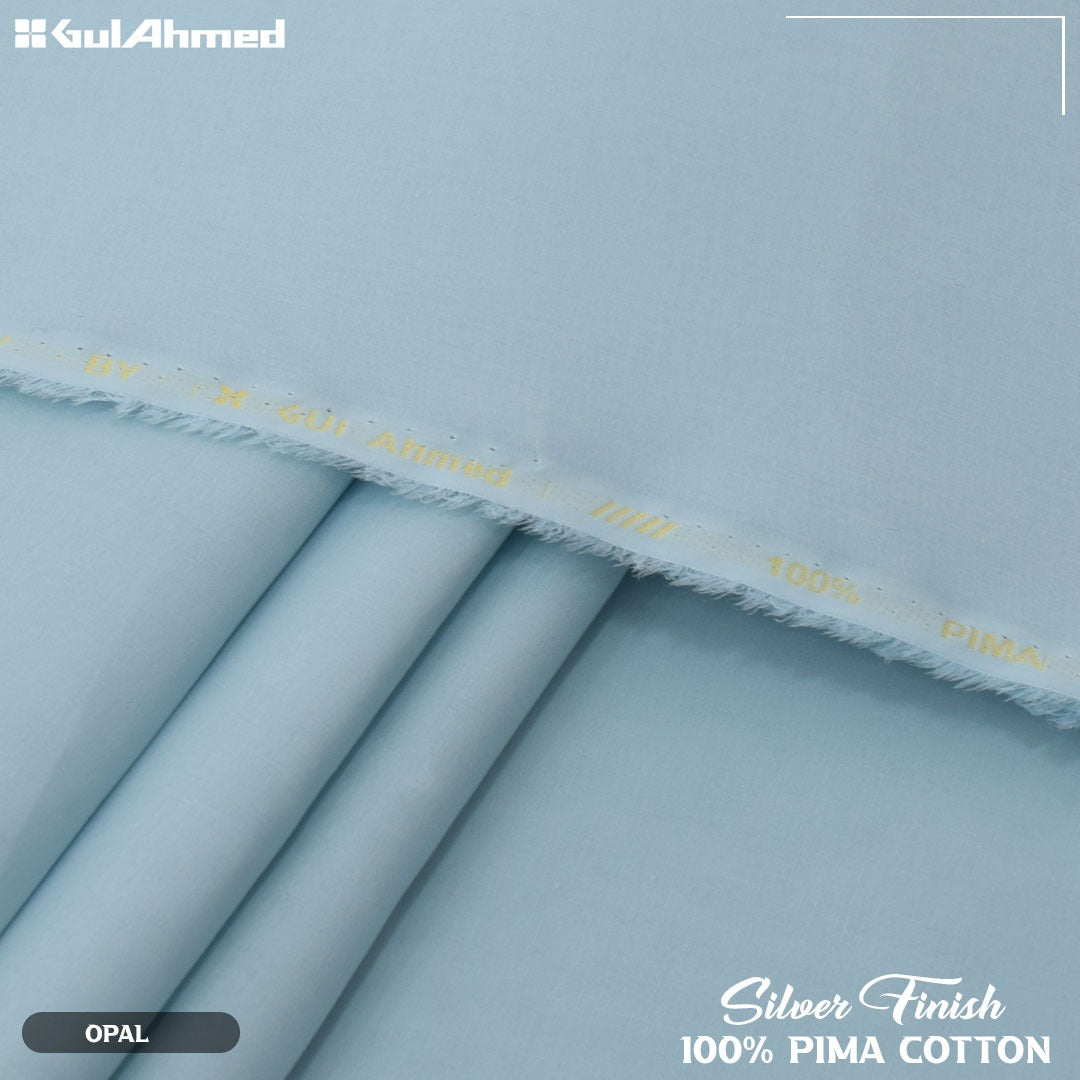 Gul Ahmed Silver Finish Cotton (Opal)