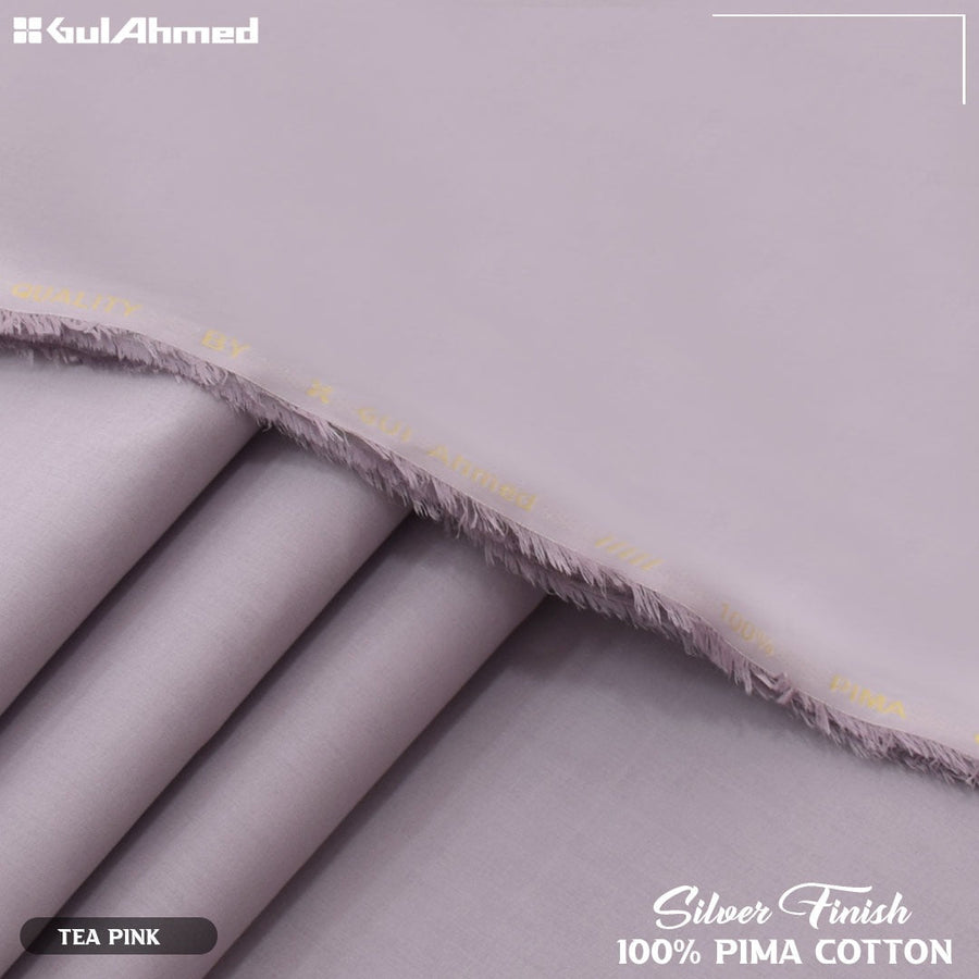 Gul Ahmed Silver Finish Cotton (Tea Pink)