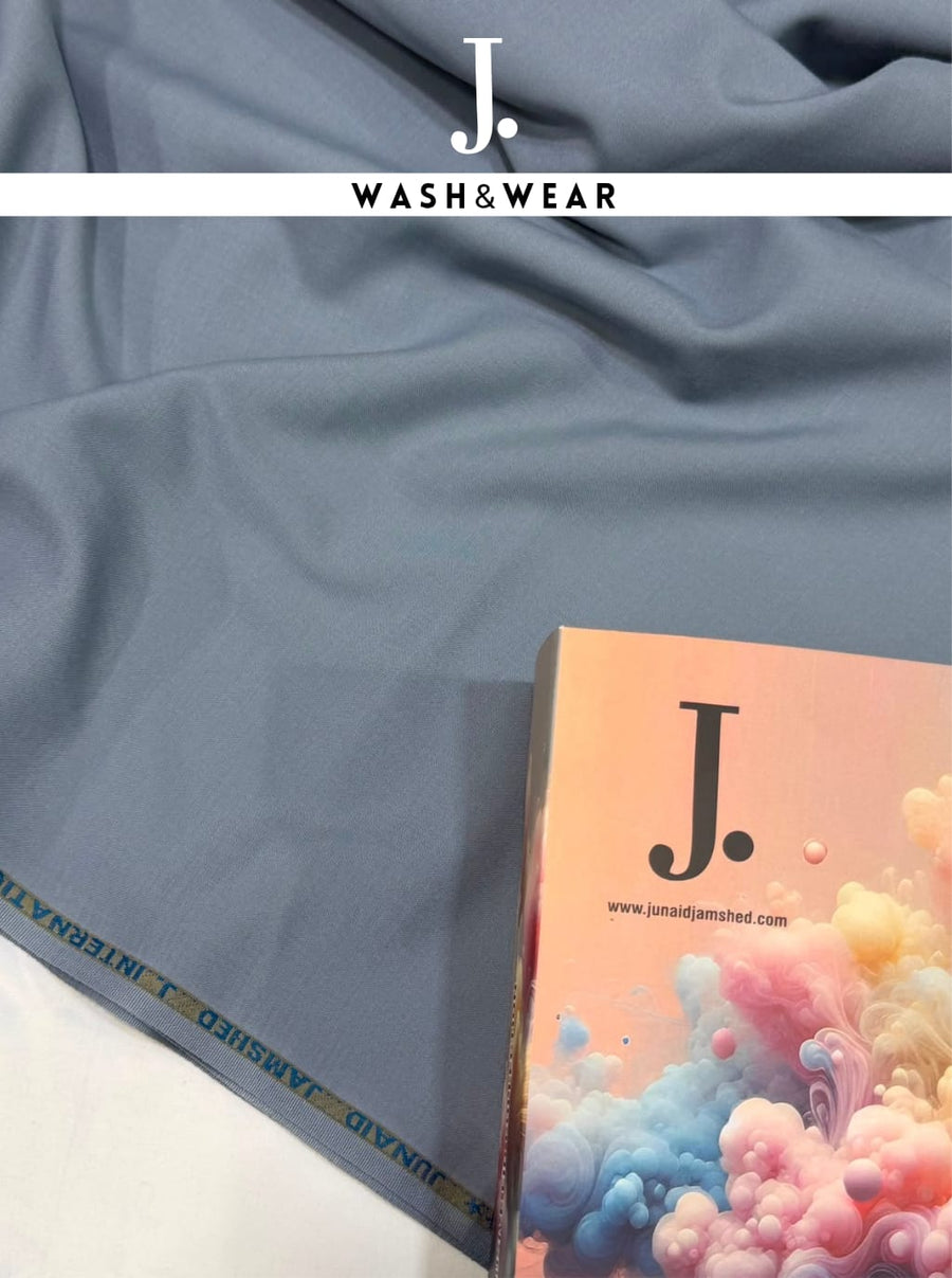 J. Junaid Jamshed Wash & Wear Unstitched C-012