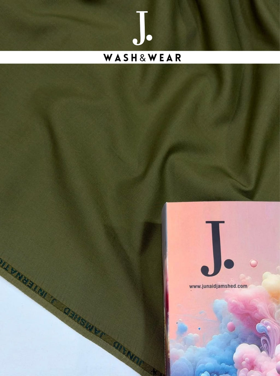 J. Junaid Jamshed Wash & Wear Unstitched C-010