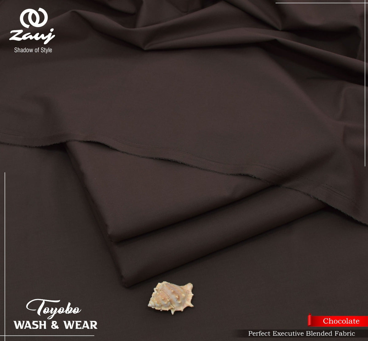 TOYOBO WASH & WEAR – Chocolate