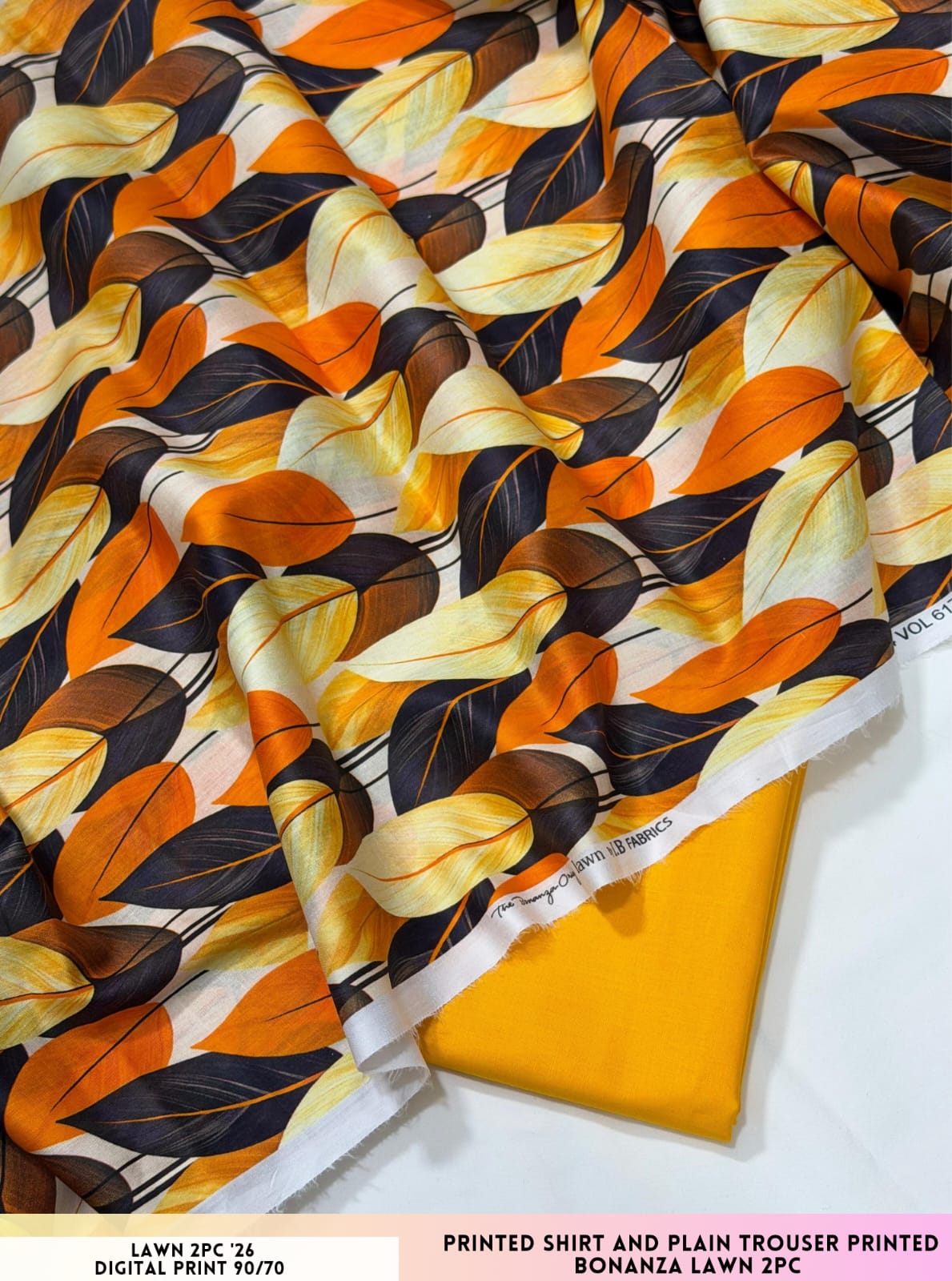Bonanza Satrangi Lawn 2PC